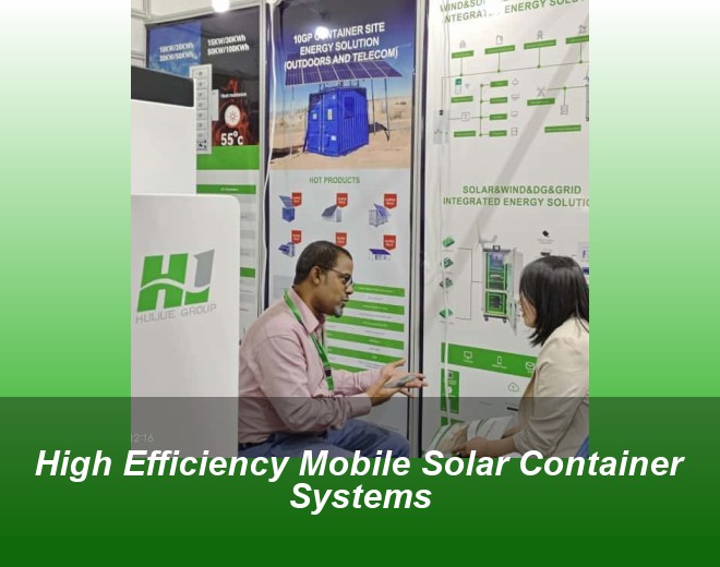High Efficiency Mobile Solar Container Systems